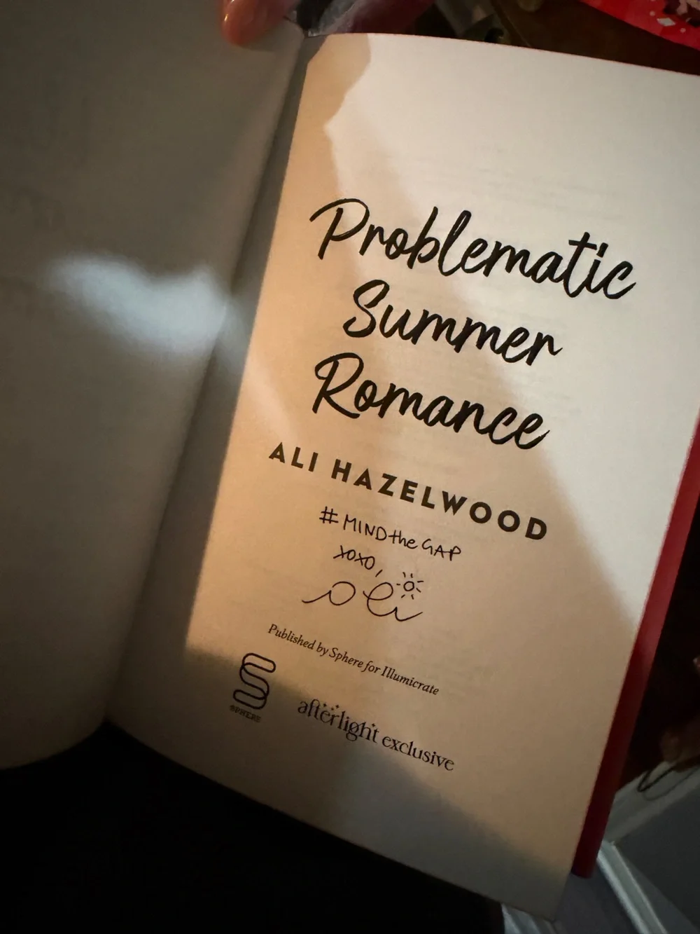 Afterlight Ali Hazelwood Problematic Summer Romance both Dust Jackets